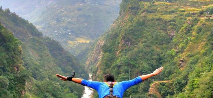 Bhotekoshi Bungee Jump, near Kathmandu