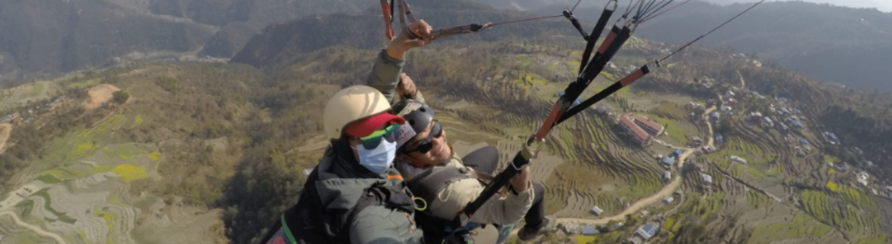 Paragliding in Sindhupalchowk